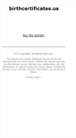 Mobile Screenshot of birthcertificates.us